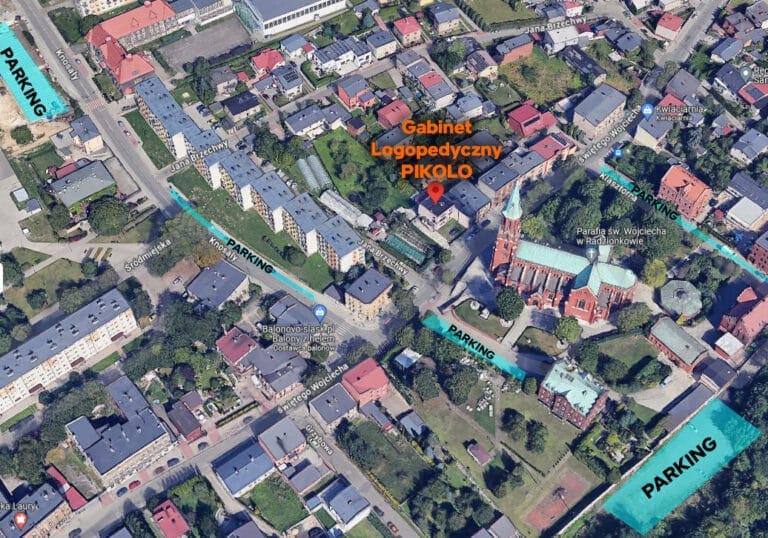 Mapa dojazdu do gabinetu logopedycznego PIKOLO