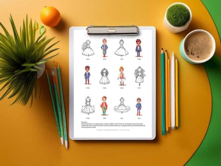 Zeszyt logopedyczny nr 2 – Kolorowy świat głoski F - PDF do pobrania - obrazek 5